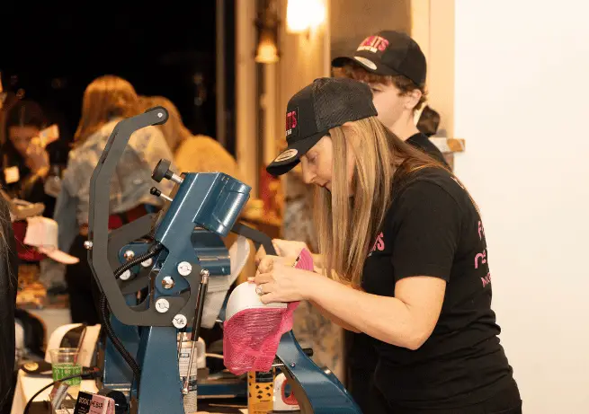 Iheart radio hat bar spotlights