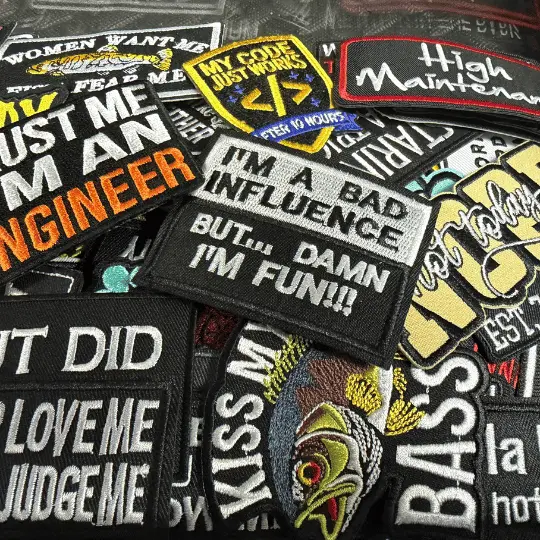 Hat Bar Patches