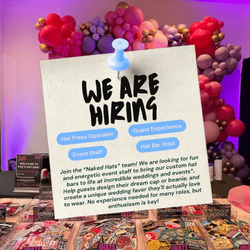 Naked Hats Bar Hiring